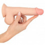 Fallo realistico vaginale anale Dildo with movable Skin