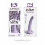 Dildo piccolo liscio anale plug Curious Five 5 Inch viola