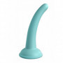 Dildo liscio piccolo indossabile plug anale Curious Five 5 Inch turchese