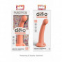 Dildo piccolo liscio vaginale anale indossabile Secret Explorer 6 Inch arancione