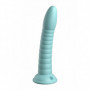 Dildo con ventosa vaginale anale indossabile Wild Thing 7 Inch turchese