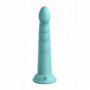 Dildo con ventosa anale vaginale indossabile Slim Seven 7 Inch turchese