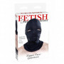 Maschera integrale sadomaso Zipper Face Hood bondage