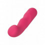 Vibratore piccolo ricaricabile in silicone realistico Pixies Curvy