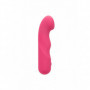 Vibratore piccolo ricaricabile in silicone realistico Pixies Curvy