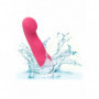 Vibratore piccolo ricaricabile in silicone realistico Pixies Curvy