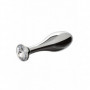 Anello fallico in silicone doppio con plug anale Star Fucker Teardrop