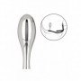 Anello fallico in silicone doppio con plug anale Star Fucker Teardrop