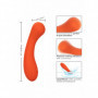 Vibratore vaginale anale clitoride in silicone per punto G-Wand Stella