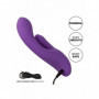 Vibratore rabbit per punto G in silicone Stella Dual Pleaser