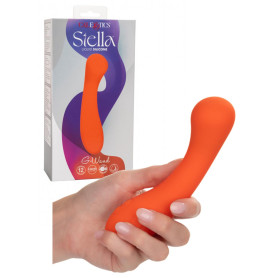 Vibratore vaginale anale clitoride in silicone per punto G-Wand Stella