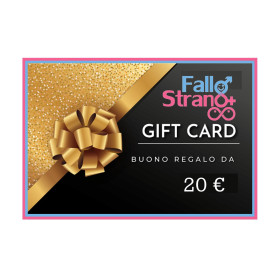Gift card sexy fallo strano da 20 euro