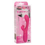 Vibratore rabbit in silicone vaginale clitoride Butterfly Kiss Flutter fucsia