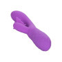 Vibratore vaginale rabbit liscio stimola clitoride Butterfly Kiss Flutter viola