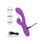 Vibratore vaginale rabbit liscio stimola clitoride Butterfly Kiss Flutter viola