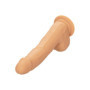 Fallo vaginale anale grande realistico con ventosa Silicone Studs 8 Inch