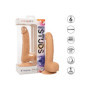 Fallo vaginale anale grande realistico con ventosa Silicone Studs 6 Inch