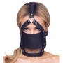 Maschera sadomaso Imbracatura per il viso head harness with a gag
