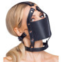 Maschera sadomaso Imbracatura per il viso head harness with a gag
