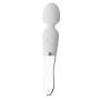 Vibratore in silicone e vetro vaginale anale clitoride Wand LED Vibrator