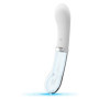 Vibratore per punto G in silicone morbido e vetro G-Spot LED Vibrator