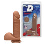 Fallo vaginale anale con ventosa the D 7 caramel perfect d