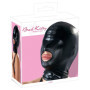 Maschera integrale bondage sexy bocca aperta Head Mask