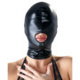 Maschera integrale bondage sexy bocca aperta Head Mask