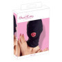 Maschera bondage sexy mask integrale sadomaso bocca aperta viso coperto