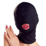 Maschera bondage sexy mask integrale sadomaso bocca aperta viso coperto