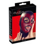 Maschera bondage sexy mask occhi e bocca aperti rossa Head Mask