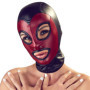 Maschera bondage sexy mask occhi e bocca aperti rossa Head Mask