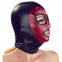 Maschera bondage sexy mask occhi e bocca aperti rossa Head Mask