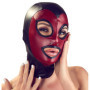 Maschera bondage sexy mask occhi e bocca aperti rossa Head Mask