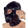 Maschera integrale bondage con zip