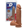 Fallo realistico grande vaginale anale the D 8 caramel perfect d