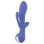 Vibratore triplo in silicone realistico vaginale anale clitoride AWAQ.U Vibrator 1