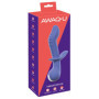 Vibratore per punto G doppio vaginale clitoride in silicone AWAQ.U Vibrator 2