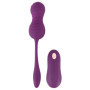 Palline vaginali vibranti in silicone per massaggio pavimento pelvico RC Love Balls with 2 Functions