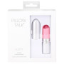 Vibratore a rossetto lingua vibrante in silicone clitoride vaginale Lusty rosa