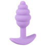 Plug anale in silicone piccolo dilatatore Mini Butt cuties viola