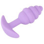 Plug anale in silicone piccolo dilatatore Mini Butt cuties viola