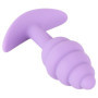 Plug anale in silicone piccolo dilatatore Mini Butt cuties viola