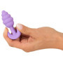 Plug anale in silicone piccolo dilatatore Mini Butt cuties viola