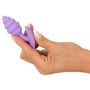 Plug anale in silicone piccolo dilatatore Mini Butt cuties viola