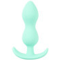 Plug Butt anale in silicone dilatatore a sfere cuties verde