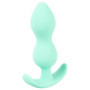 Plug Butt anale in silicone dilatatore a sfere cuties verde