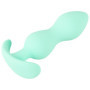 Plug Butt anale in silicone dilatatore a sfere cuties verde