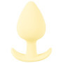 Plug anale Mini dilatatore in silicone Butt cuties giallo