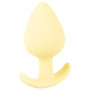 Plug anale Mini dilatatore in silicone Butt cuties giallo